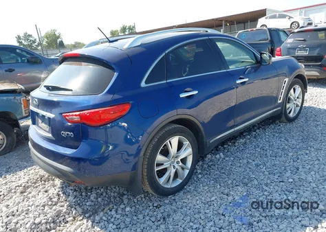 2014 Infiniti Qx70 z USA, uszkodzony, nr VIN JN8CS1MW7EM412920